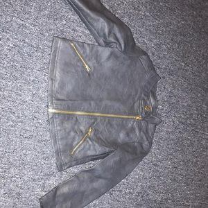 Leather jacket for toddler girl size 5T